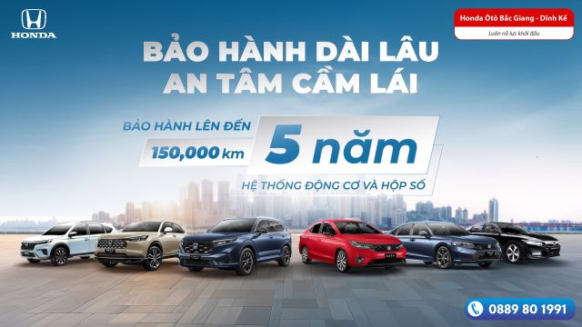 Chương trình khuyến mại gia hạn thêm 2 năm bảo hành cho động cơ và hộp số