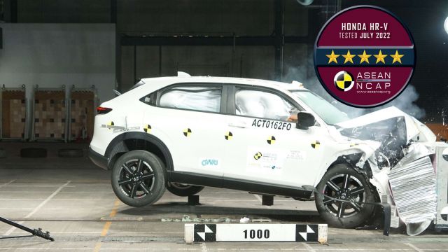 Honda HR-V hoàn toàn mới đạt Chứng nhận an toàn 5 sao ASEAN NCAP